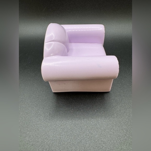 Paradise Estate Accessory My Little Pony MLP Purple Arm Chair G1 Replacement - Picture 2 of 7